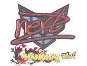 Sticker | NertZ (Holo) | Shanghai 2024 image