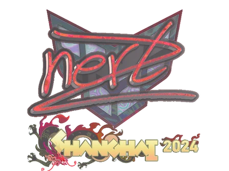 Sticker | NertZ (Holo) | Shanghai 2024 image