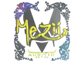Sticker | mezii (Holo) | Austin 2025 image