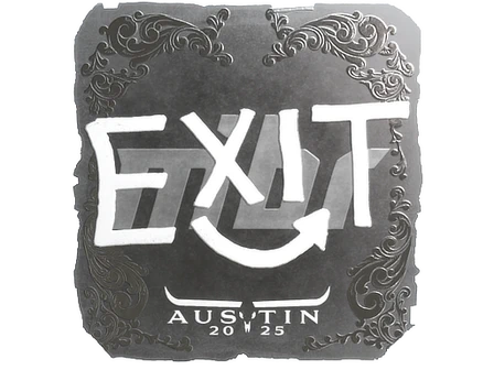 Sticker | exit (Foil) | Austin 2025 image