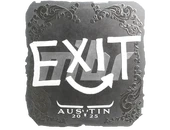 Sticker | exit (Foil) | Austin 2025 image