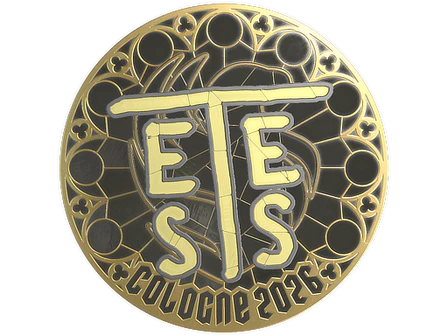 Sticker | TeSeS (Gold) | Cologne 2026 image