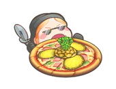 Sticker | Pineapple On Pizza (Lenticular) image