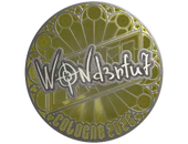 Sticker | w0nderful (Foil) | Cologne 2026 image