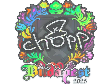 Sticker | chopper (Holo) | Budapest 2025 image