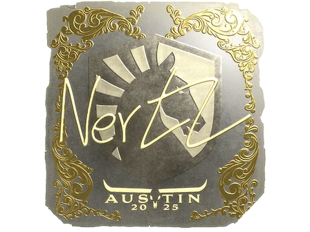 Sticker | NertZ (Gold) | Austin 2025 image