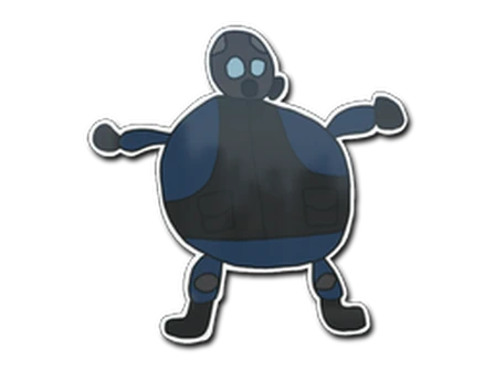 Sticker | Poorly Drawn SAS image