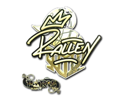 Sticker | rallen (Gold) | Paris 2023 image