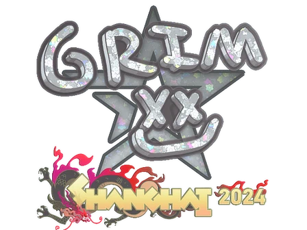 Sticker | Grim (Glitter) | Shanghai 2024 image