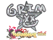 Sticker | Grim (Glitter) | Shanghai 2024 image