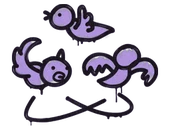 Sealed Graffiti | Dizzy (Violent Violet) image