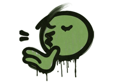 Sealed Graffiti | Chef Kiss (Battle Green) image