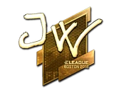 Sticker | JW (Gold) | Boston 2018 image