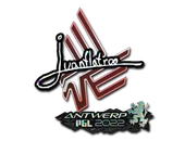 Sticker | juanflatroo (Glitter) | Antwerp 2022 image