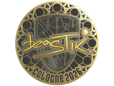 Sticker | beastik (Gold) | Cologne 2026 image