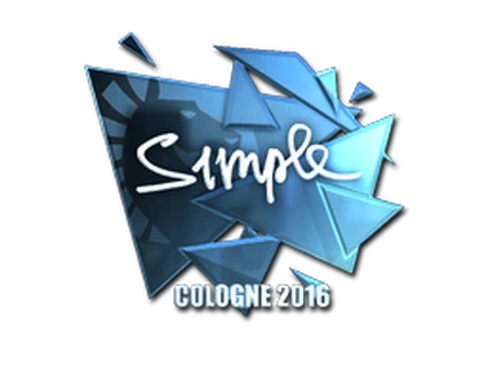 Sticker | s1mple (Foil) | Cologne 2016 image