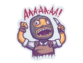 Sticker | Angry T image