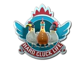 Sticker | Hard Cluck Life (Foil) image