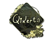 Sticker | qikert (Gold) | Rio 2022 image