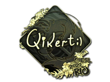 Sticker | qikert (Gold) | Rio 2022 image