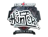 Sticker | huNter- (Foil) | Berlin 2019 image