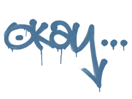Sealed Graffiti | Okay (Monarch Blue) image