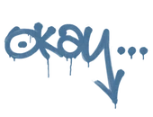 Sealed Graffiti | Okay (Monarch Blue) image