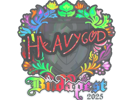 Sticker | Heavygod (Holo) | Budapest 2025 image