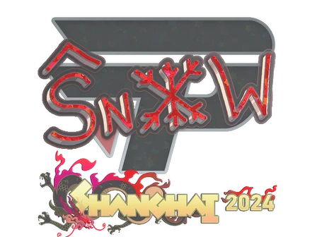 Sticker | snow (Glitter) | Shanghai 2024 image