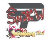 Sticker | snow (Glitter) | Shanghai 2024 image