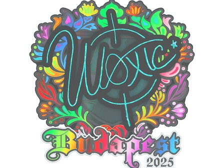 Sticker | woxic (Holo) | Budapest 2025 image