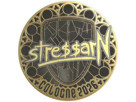 Sticker | stressarN (Gold) | Cologne 2026 image