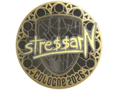 Sticker | stressarN (Gold) | Cologne 2026 image