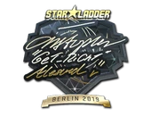 Sticker | GeT_RiGhT (Gold) | Berlin 2019 image