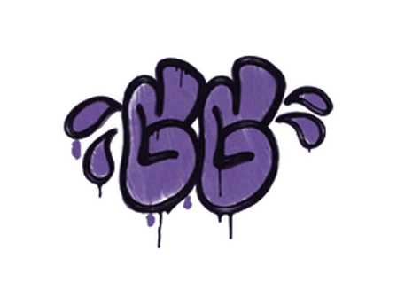 Sealed Graffiti | GGWP (Monster Purple) image