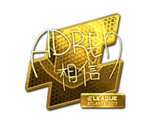 Sticker | AdreN (Gold) | Atlanta 2017 image