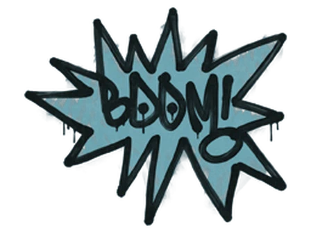 Sealed Graffiti | BOOM (Wire Blue) image