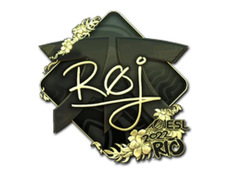 Sticker | roeJ (Gold) | Rio 2022 image