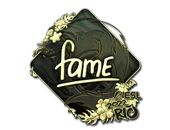 Sticker | fame (Gold) | Rio 2022 image