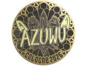 Sticker | AZUWU (Gold) | Cologne 2026 image