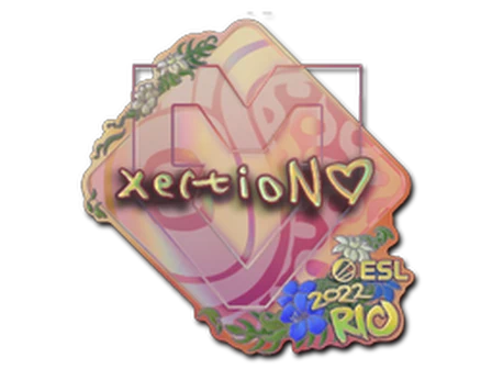 Sticker | xertioN (Holo) | Rio 2022 image