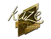 Sticker | Kaze (Gold) | Boston 2018 image