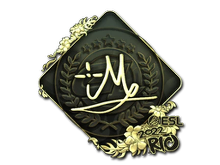 Sticker | iM (Gold) | Rio 2022 image