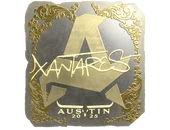 Sticker | XANTARES (Gold) | Austin 2025 image