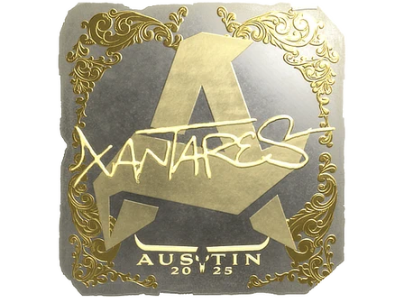 Sticker | XANTARES (Gold) | Austin 2025 image