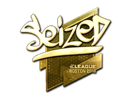 Sticker | seized (Gold) | Boston 2018 image