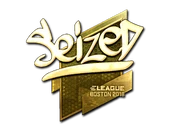 Sticker | seized (Gold) | Boston 2018 image
