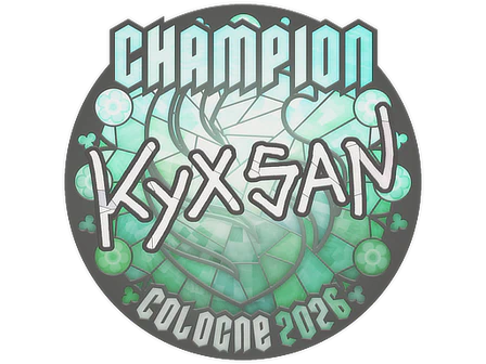 Sticker | kyxsan (Champion) | Cologne 2026 image