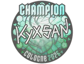 Sticker | kyxsan (Champion) | Cologne 2026 image