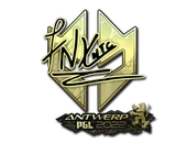 Sticker | fnx (Gold) | Antwerp 2022 image